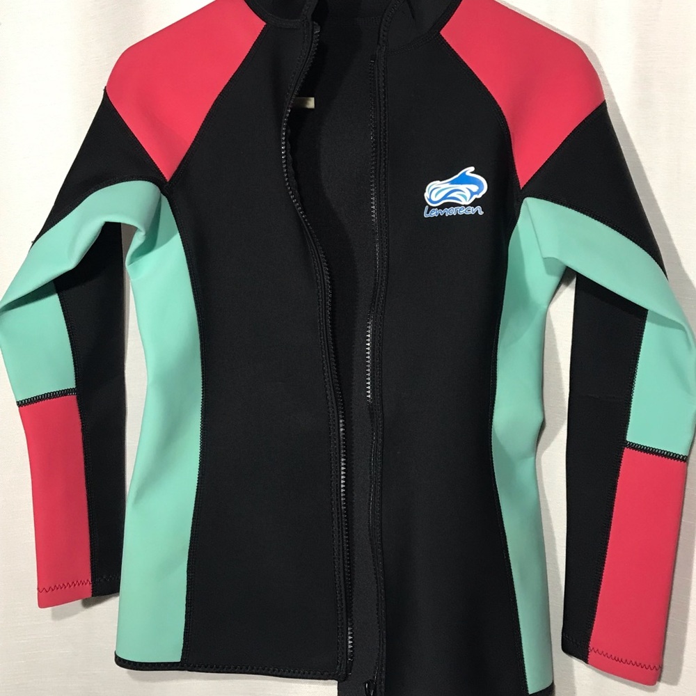 Colorblock wetsuit top - Picture 5 of 15